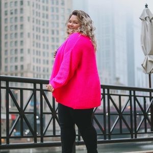 Fuchsia Cardigan